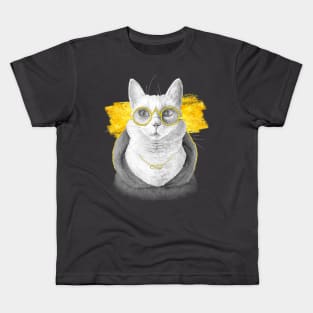 The charcoal cat (Asphait version) Kids T-Shirt